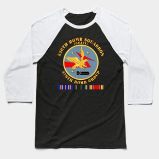 526th Bomb Squadron - 379th BG - WWII w SVC Baseball T-Shirt